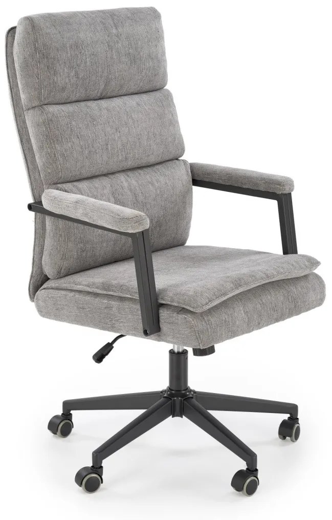 Scaun de birou Adriano stofa gri H110 cm