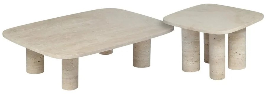 Măsuță auxiliară din piatră 52x52 cm Volos – Blomus