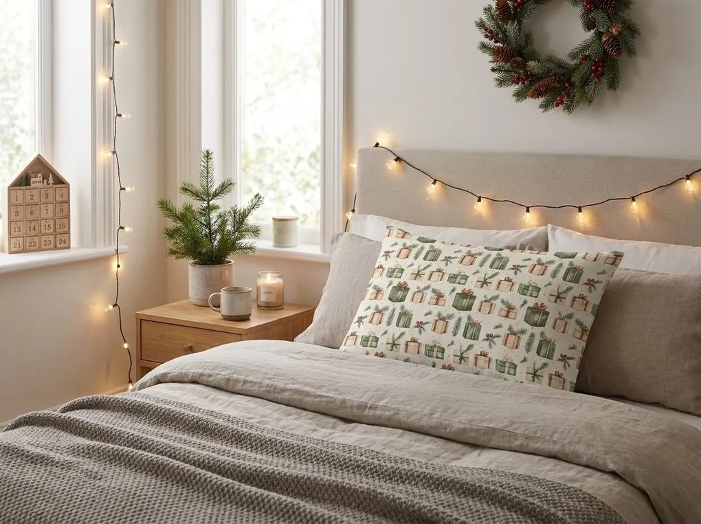 Fata de perna din bumbac MERRY GIFTS 50x70 cm, colorat