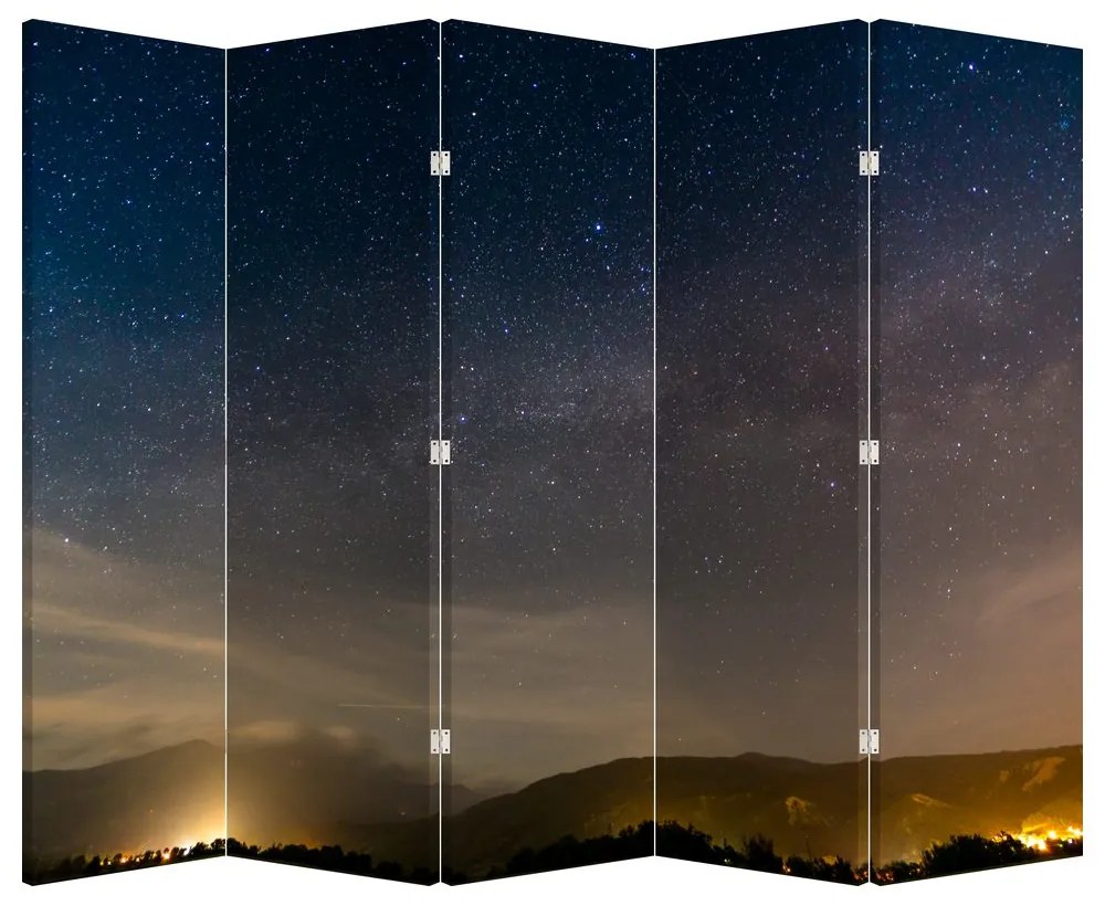 Paravan - Cerul nocturn (210x170 cm)