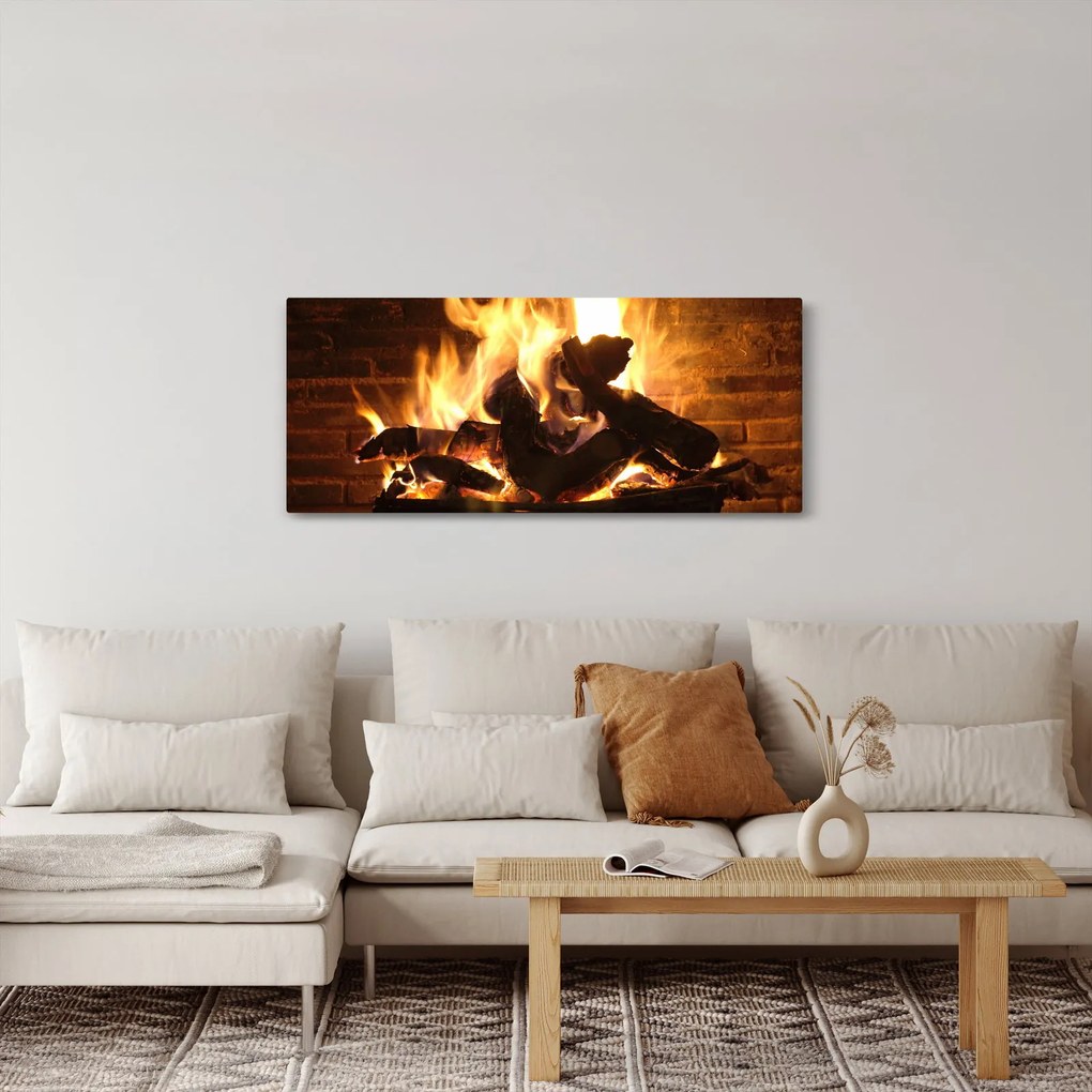 Tablou - Foc (120x50 cm)