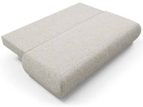 Canapea extensibilă PRATO, 3 locuri, cu spațiu de depozitare, bej