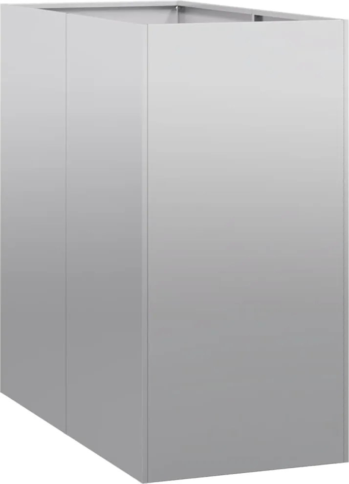 vidaXL Jardinieră 40x80x80 cm oțel galvanizat