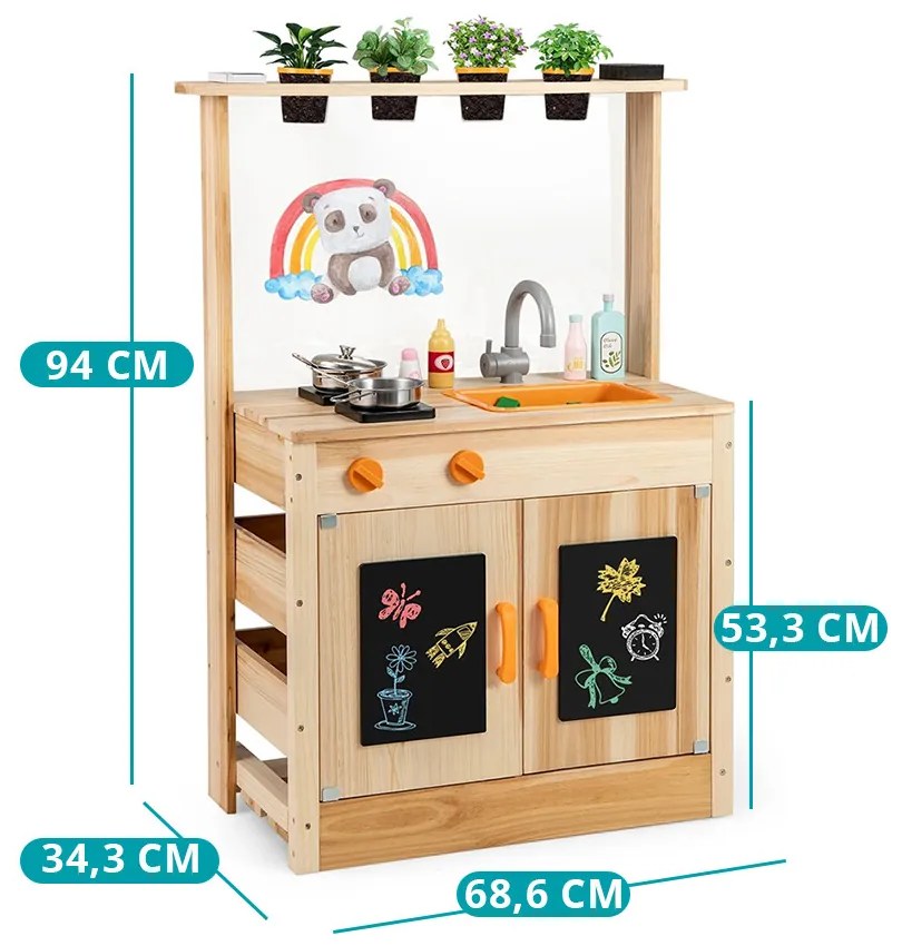 Masă de joacă din lemn