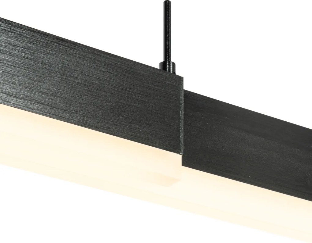 Lampă suspendată modernă, reglabilă, neagră, cu LED reglabil - Lamba