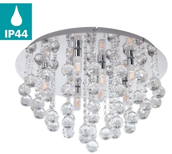 Eglo 97699 - Lumină LED baie ALMONTE 8xG9/3W/230V IP44