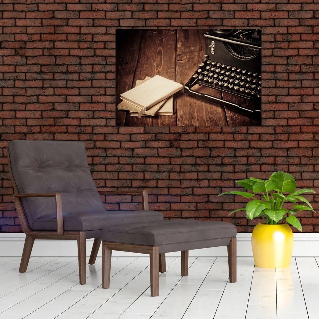 Tablou - Mașina de scris (90x60 cm)
