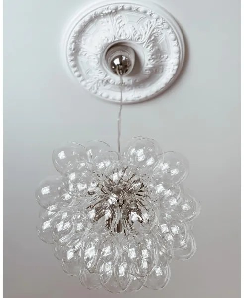 Lustră pe cablu ByRydens 4200440-7002 GROSS 8xG9/4W/230V transparent