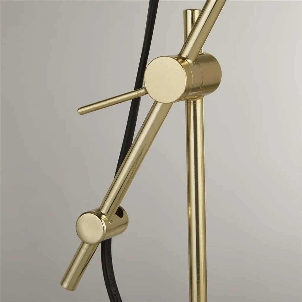 Veioza/Lampa de masa design decorativ Odyssey negru/auriu