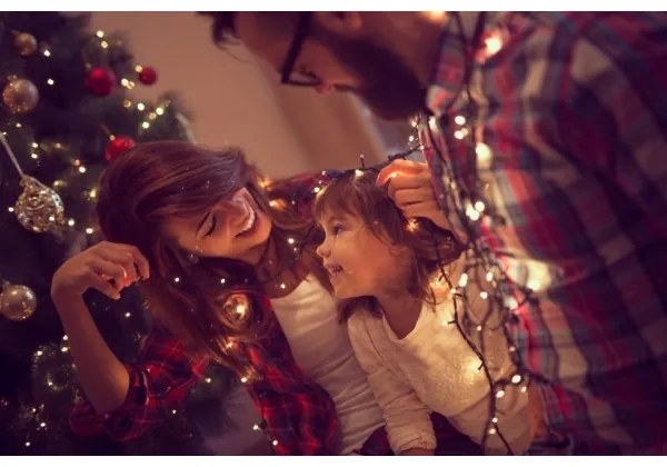 Immax NEO 07749L - LED șir exterior 200 LED, 8 funcții, 23m, IP44, Wi-Fi Tuya