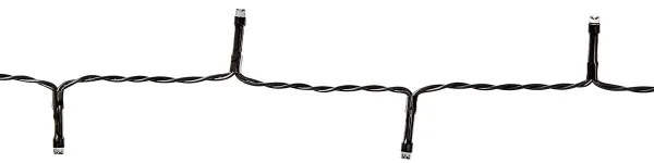 Nedis CLBO192 - Ghirlandă LED 192xLED, 7 funcții, 3xAA, 14,9 m, IP44, alb cald