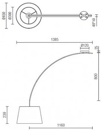 Plafonieră SWAP 1xE27/42W/230V gri Redo 02-382