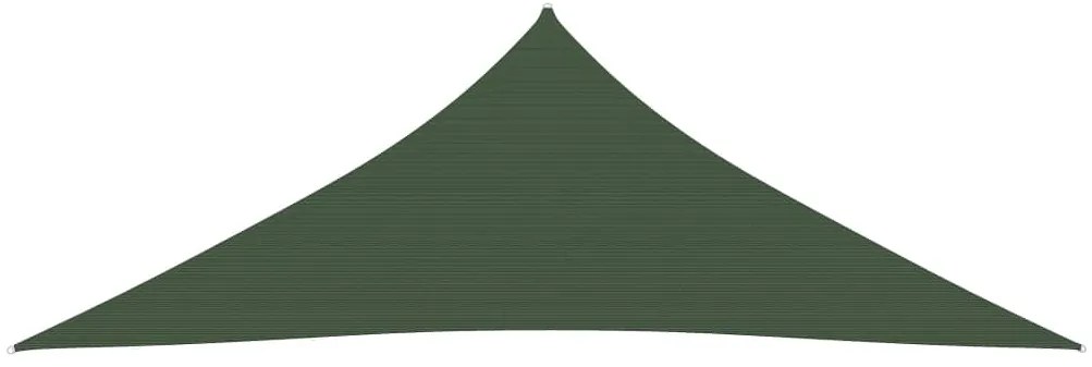 Panza parasolar, verde inchis, 3,6x3,6x3,6 m, HDPE, 160 g m   Morkegronn, 3.6 x 3.6 x 3.6 m