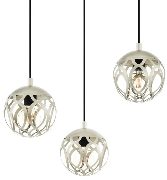 Eglo 99073 - Lustră pe cablu MIRTAZZA 3xE27/60W/230V