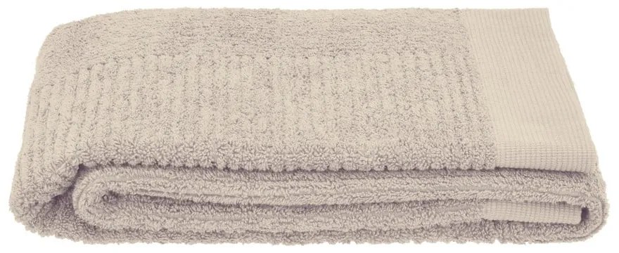 Prosop bej din bumbac din frotir 50x70 cm Classic – Zone