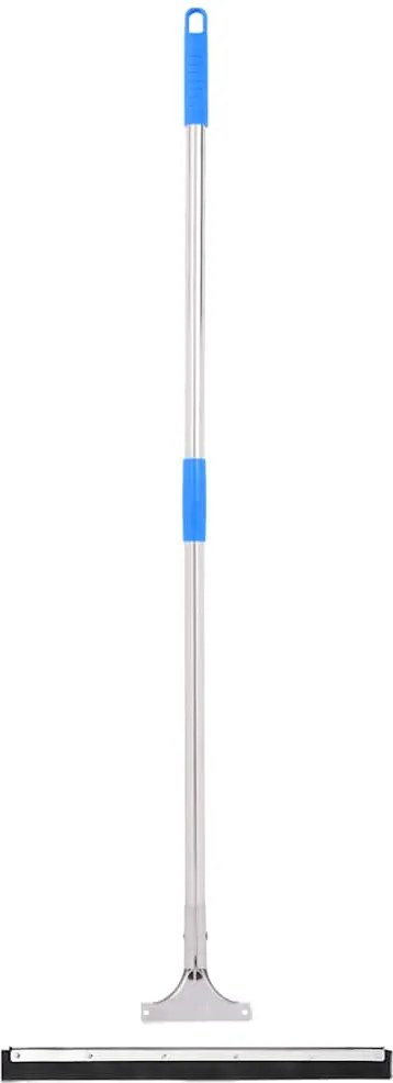 vidaXL Racletă pentru podea, 45x122,5 cm, oțel și cauciuc