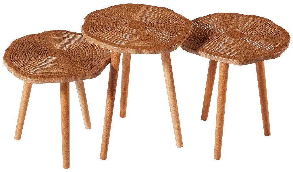 Set măsuțe cafea Totalky (nuc). 1127623