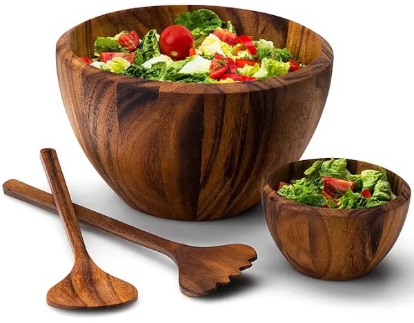 Tacâmuri pentru salată 36 cm acacia Continenta C4841