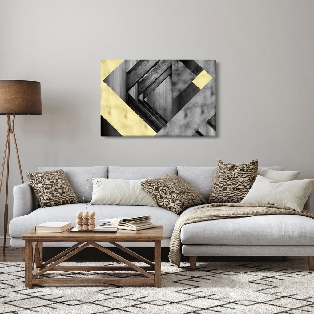 Tablou - Textura forme (90x60 cm)
