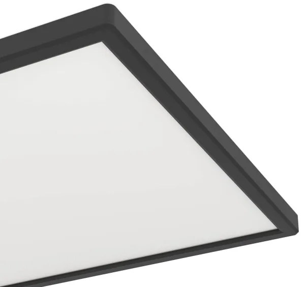 Plafonieră LED de exterior Eglo 901445 ROVITO 17,2W/230V 30x57 cm IP44 negru
