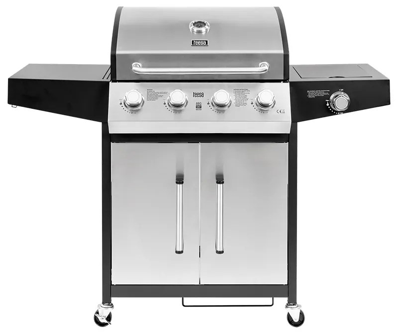 Grill gaz 5 arzatoare bbq 5007 master grill teesa