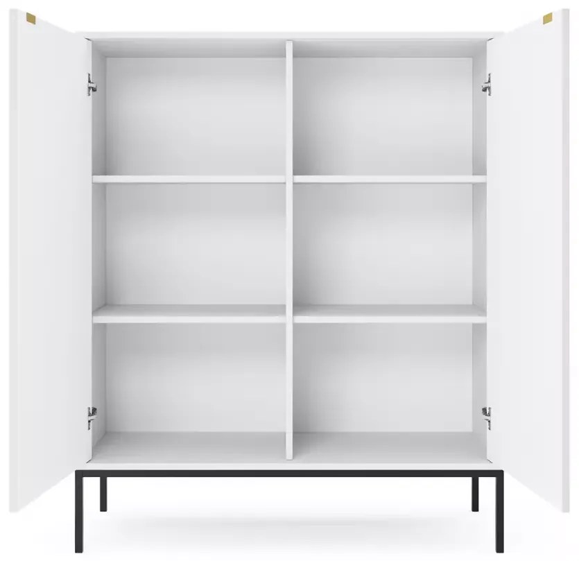 Comoda alba NOVA K104