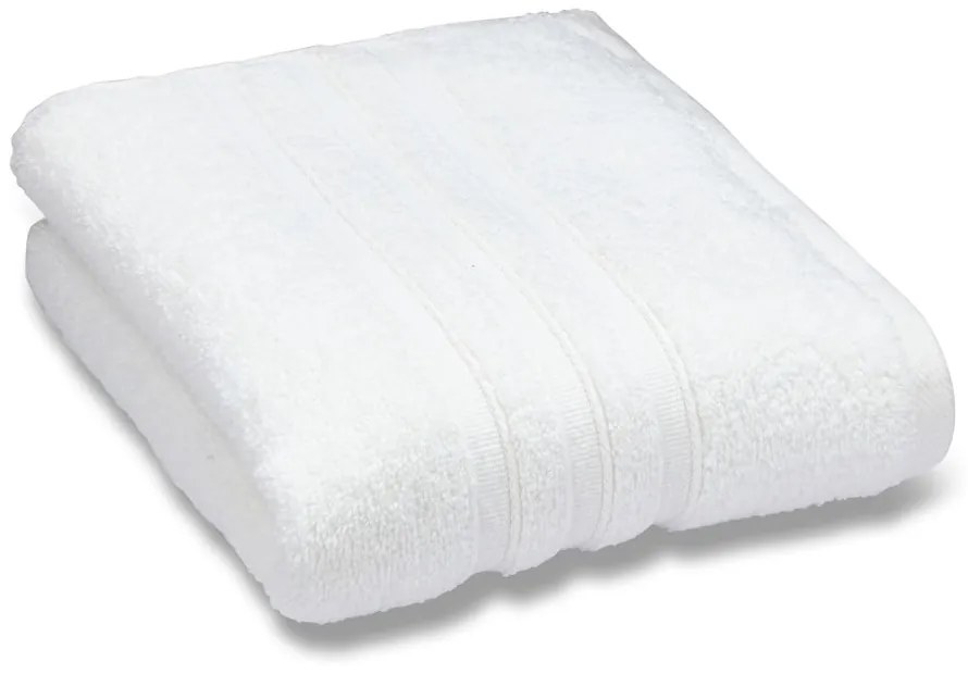 Prosop alb din bumbac din frotir 90x140 cm Zero Twist – Catherine Lansfield