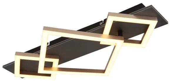 Plafonieră LED Globo 67330G-24 BEATRIX I LED/24W/230V