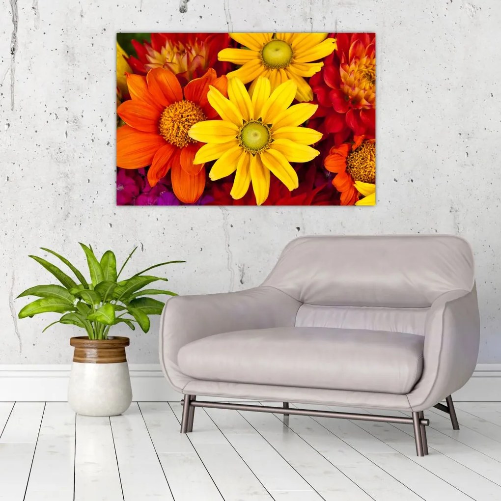 Tablou cu floare (90x60 cm)