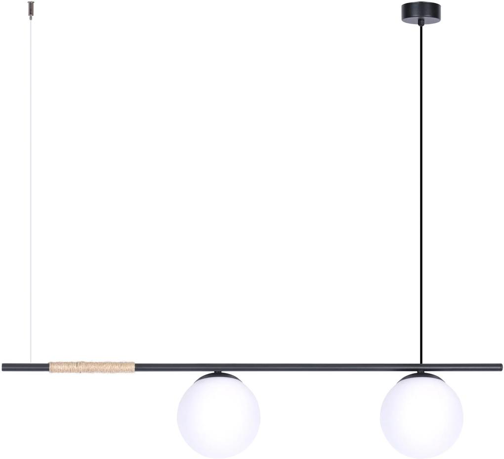 Kaja Tambo lampă suspendată 2x40 W alb K-4951