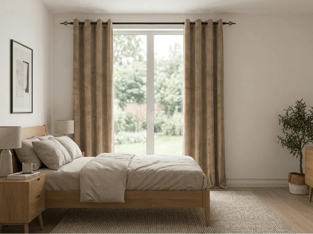 Draperie opaca ELVIO VELVET 140x250 cm, bej Agatat: Rejansa