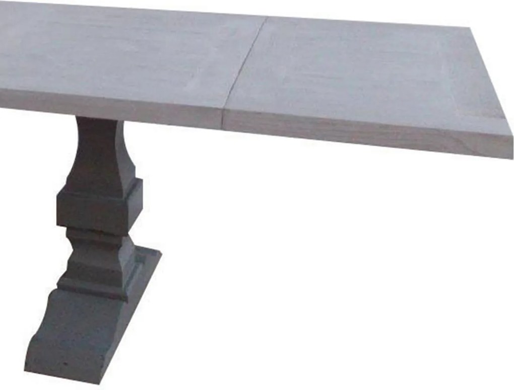 Masă lemn masiv de dining extensibilă Heritage 180/290×100 cm