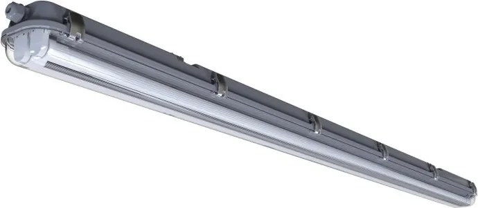 Corp iluminat liniar cu neon protectie IP65 Works gri 155cm