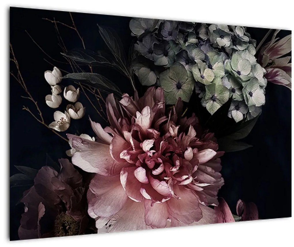 Tablou cu buchet (90x60 cm)