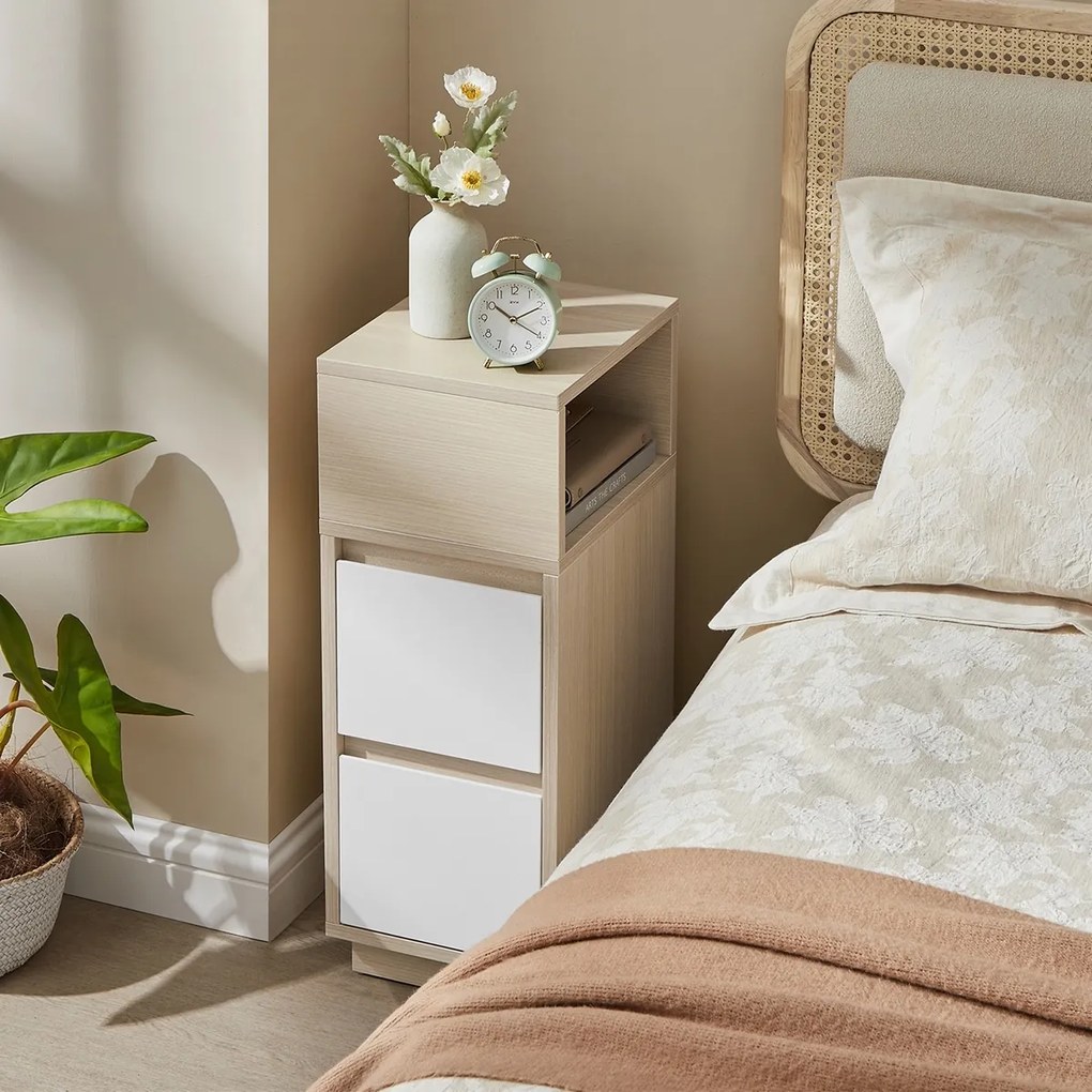 Măsuță auxiliară E1065, stejar