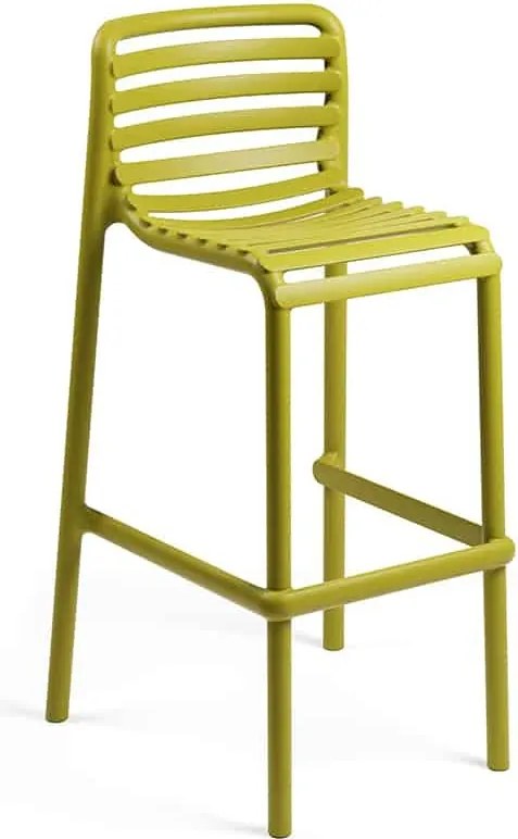 Scaun Bar Exterior Nardi - Doga Stool - Bianco