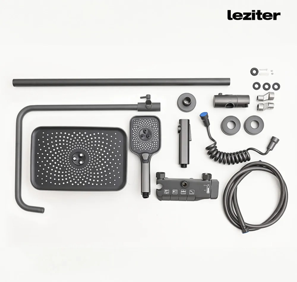 Set de duș multifuncțional Eliz grafit