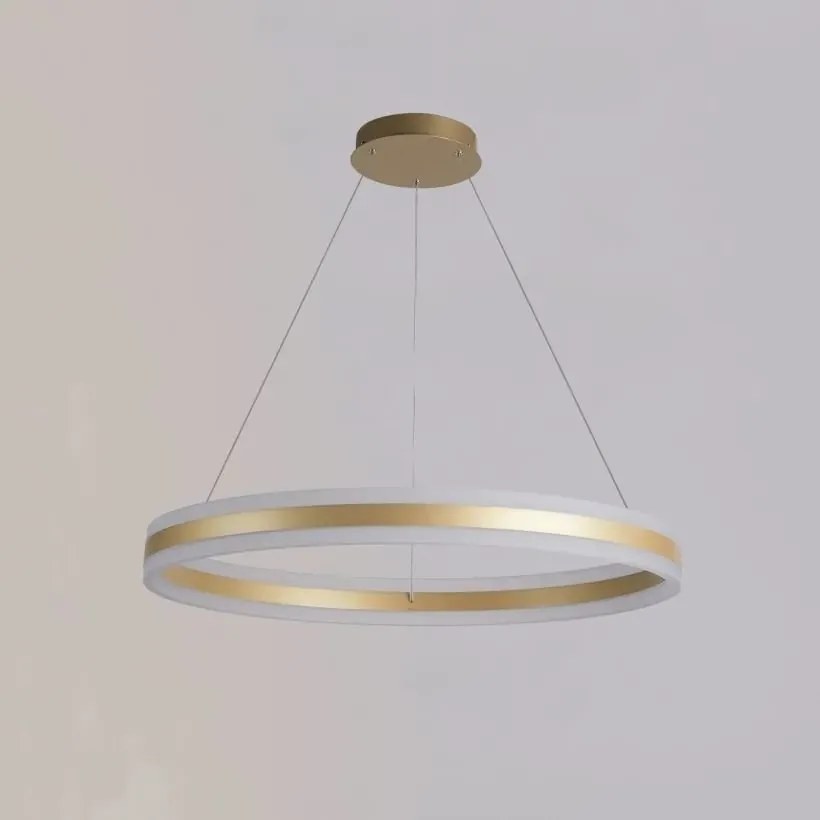 Lustra circulara LED Ada 100cm, Gold