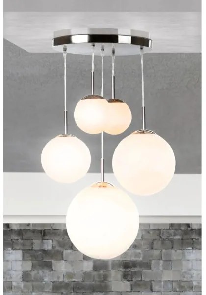 Globo 1581-5 - Plafoniera BALLA 5xE27/60W