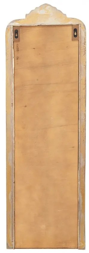 Etajera aurie, din lemn, aspect vintage, Florentine