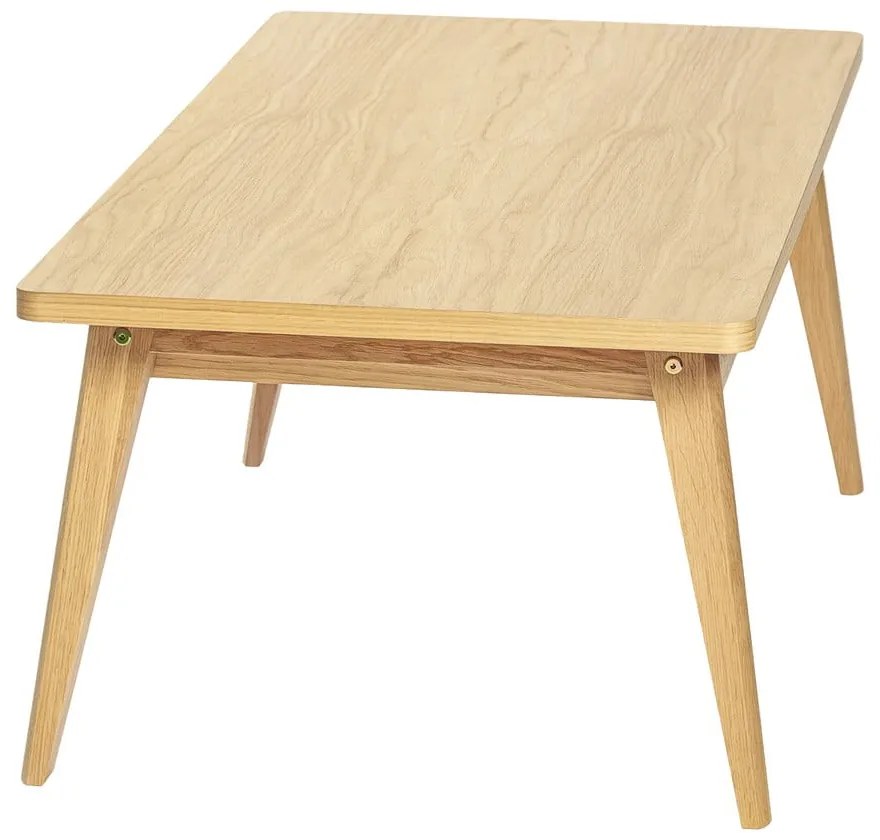 Măsuță de cafea în culoare naturală cu aspect de lemn de stejar 60x120 cm Nice – Woodman