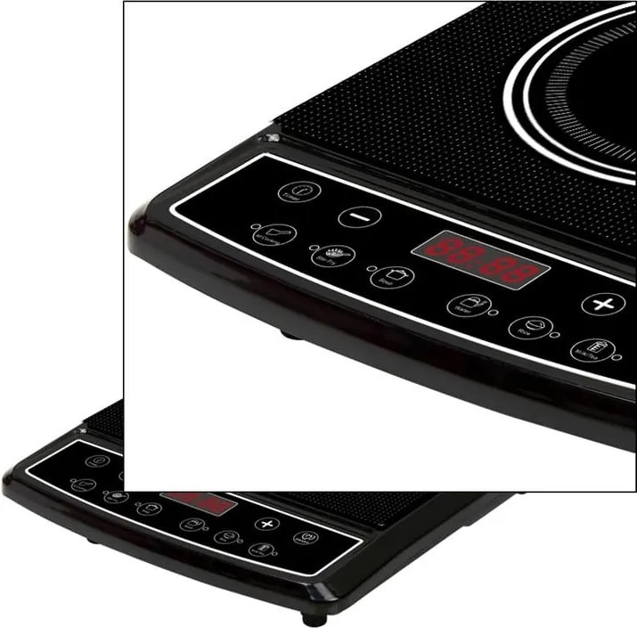 Plita cu inductie Floria ZLN8092, putere 1500W, 8 trepte de putere, oprire automata