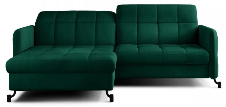 Canapea extensibila cu spatiu pentru depozitare, 225x105x160 cm, Lorelle L02, Eltap (Culoare: Roz inchis / Kronos 29)