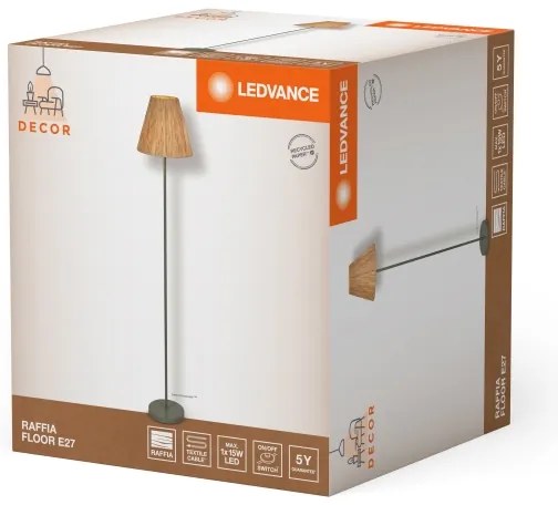 Lampadar Ledvance DECOR RAFFIA 1xE27/15W/230V rafie