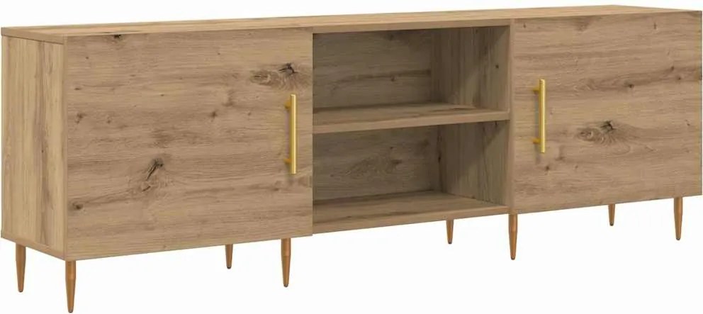 vidaXL Cabinet TV stejar artizanal 150 x 30 x 50 cm Lemn compozit