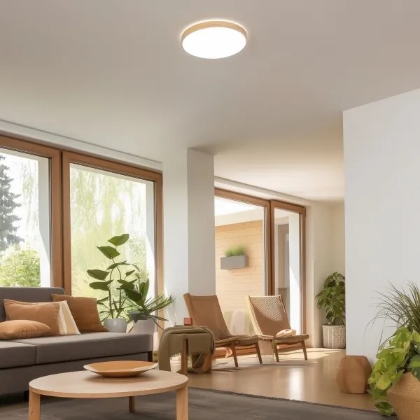 Brilagi - Plafonier LED reglabil PINE LED/24W/230V + telecomandă