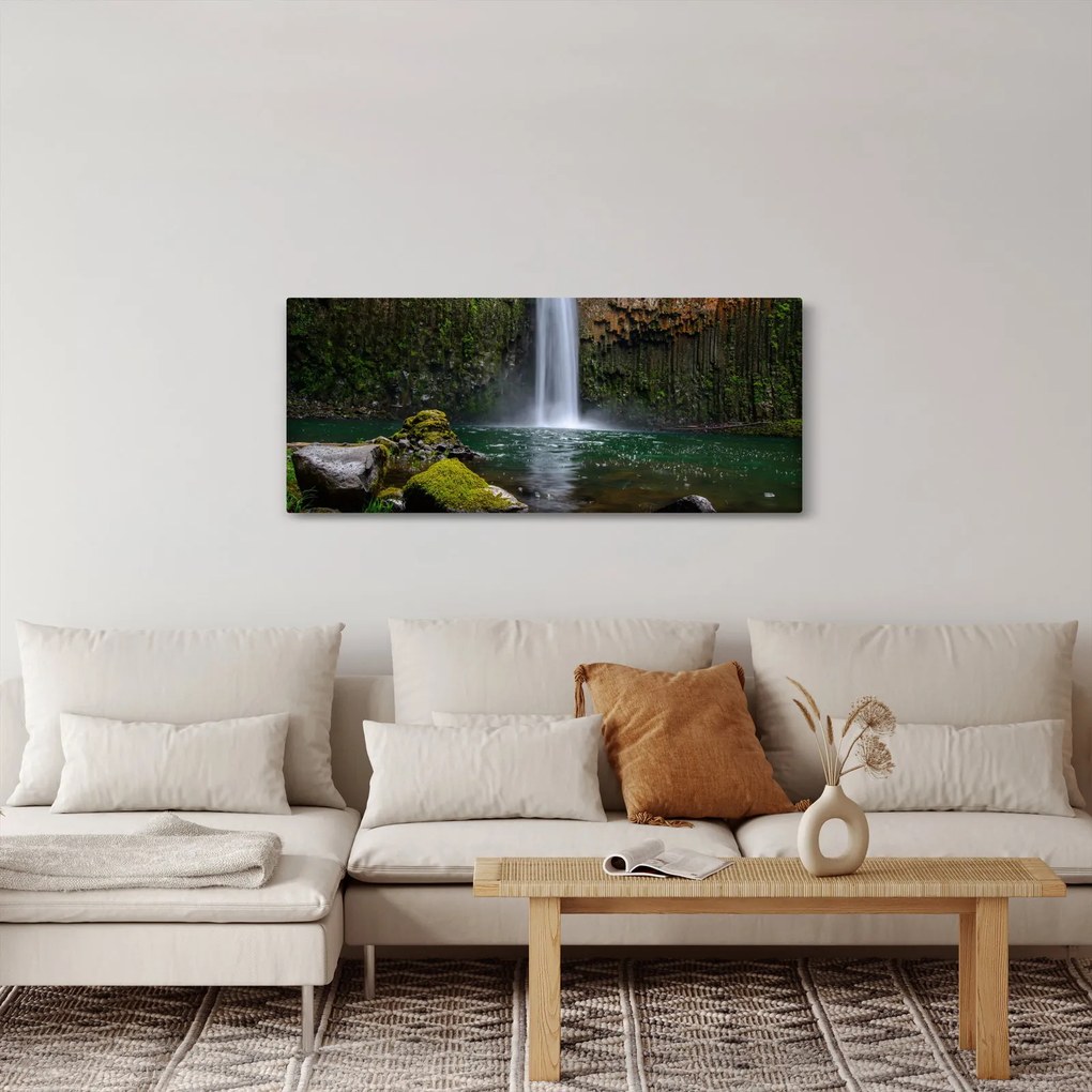 Tablou cu cascade (120x50 cm)