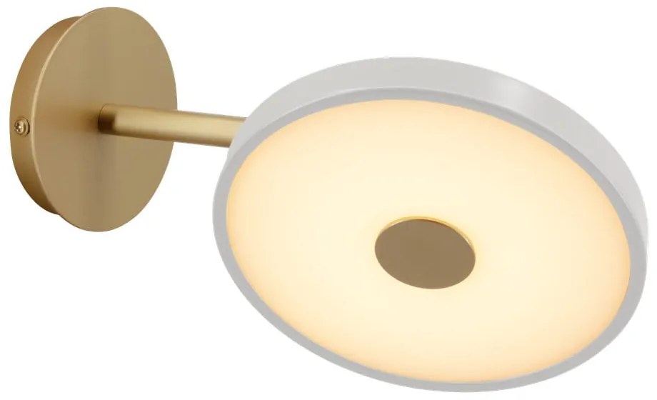 Aplică de perete gri deschis LED cu intensitate reglabilă ø 15 cm Asteria Wall Short – UMAGE