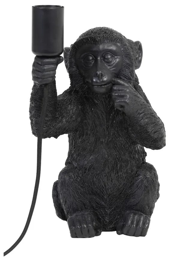 Veioză neagră (înălțime 34 cm) Monkey – Light & Living