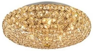Plafonier cristal Venezian diam.38cm KING PL5 ORO 073187